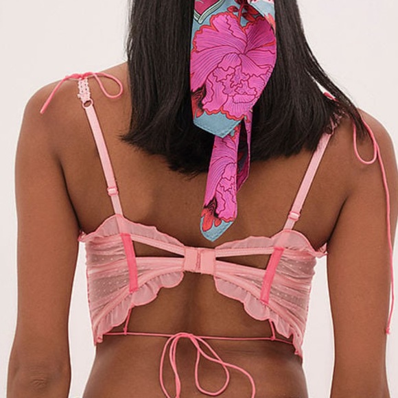 FOR LOVE ♥️ & LEMONS 🍋 SEA SHELLS BUSTIER CORSET BOHO CHIC LINGERIE - Picture 11 of 11